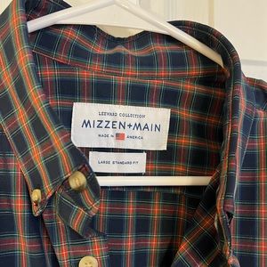 Mizzen + Main casual button down Leeward standard fit
